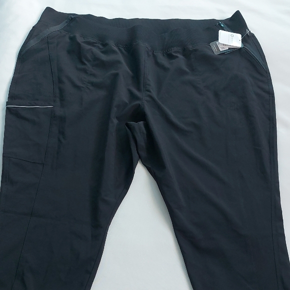 Cherokee Women's Pants Black Plus Size 5XL - Picture 5 of 16
